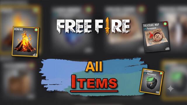 Free Fire: All Survival Items and What They Do