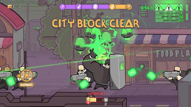 Alien Hominid Invasion primer gameplay