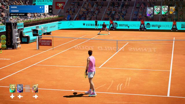Tennis World Tour 2 y sus competiciones oficiales