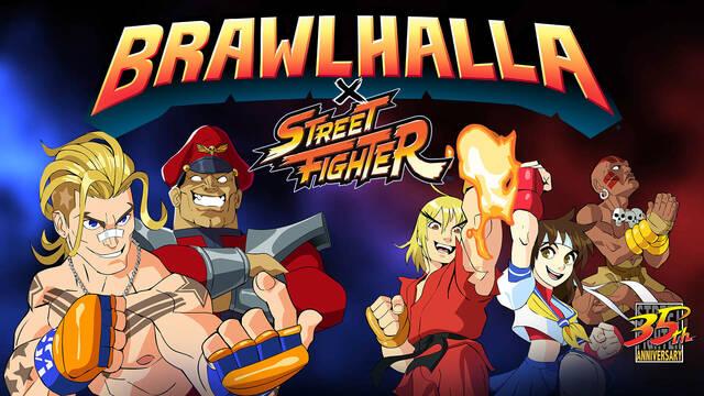 Brawlhalla y Street Fighter 2 crossover