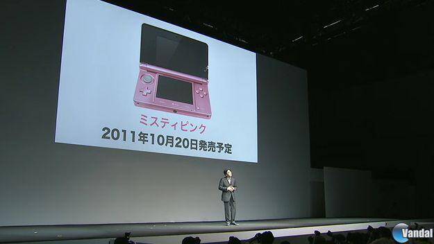 Una Nintendo 3DS rosa llegar� a Jap�n