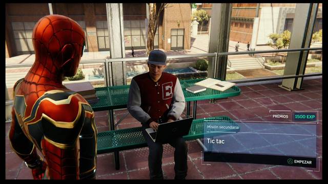 Tic tac en Spider-Man (PS4): cómo completarla - Misión secundaria
