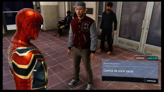 Camisa de once varas en Spider-Man (PS4): cómo completarla - Misión secundaria - Spider-Man