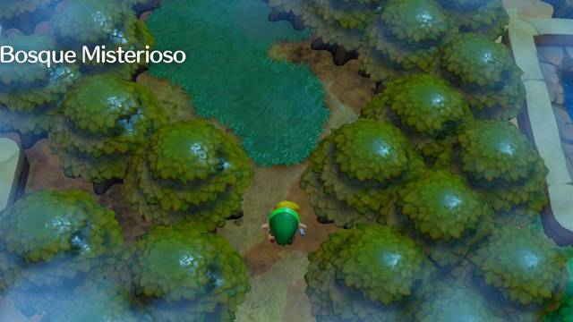 Bosque Misterioso en Zelda: Link's Awakening: secretos y 100% - The Legend of Zelda: Link's Awakening