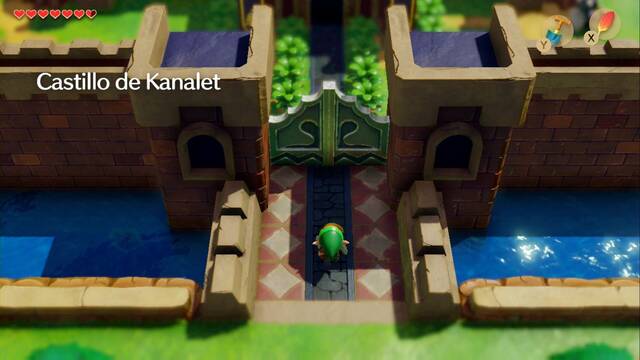 Castillo de Kanalet en Zelda: Link's Awakening: secretos y 100% - The Legend of Zelda: Link's Awakening