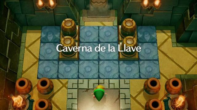 Caverna de la Llave en Zelda: Link's Awakening: secretos y 100% - The Legend of Zelda: Link's Awakening