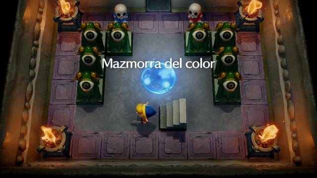 Mazmorra del color en Zelda: Link's Awakening: secretos y 100% - The Legend of Zelda: Link's Awakening