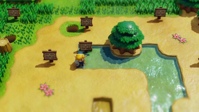 Laberinto de las señales en Zelda: Link's Awakening: secretos y 100% - The Legend of Zelda: Link's Awakening