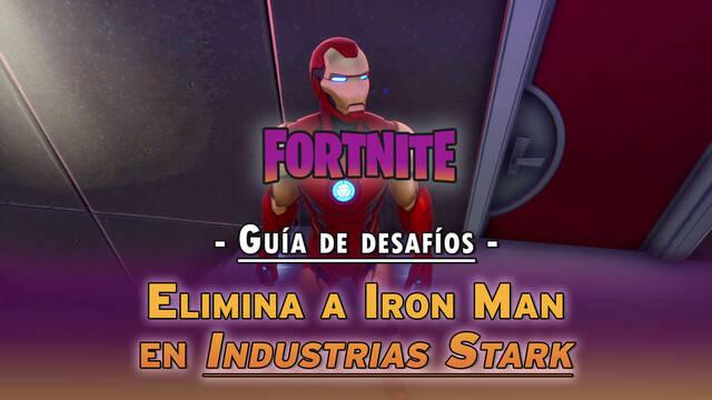 Desaf�o Fortnite: Elimina a Iron Man en Industrias Stark - LOCALIZACI�N - Fortnite Battle Royale