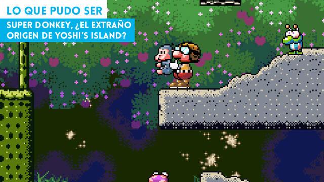 Super Donkey, �el extra�o origen de Yoshi's Island?