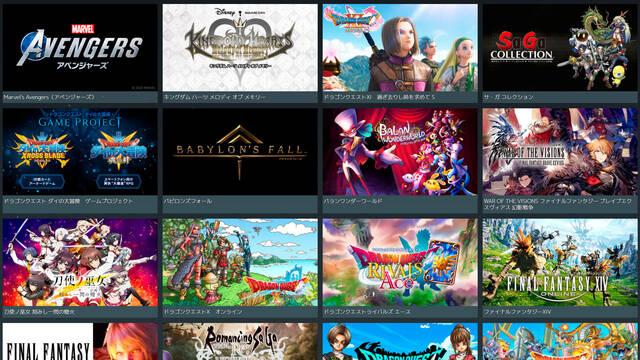 Square Enix Tokyo Game Show 2020 juegos