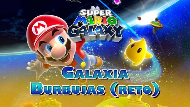 Galaxia Burbujas (Reto) en Super Mario Galaxy al 100% y estrellas - Super Mario 3D All-Stars