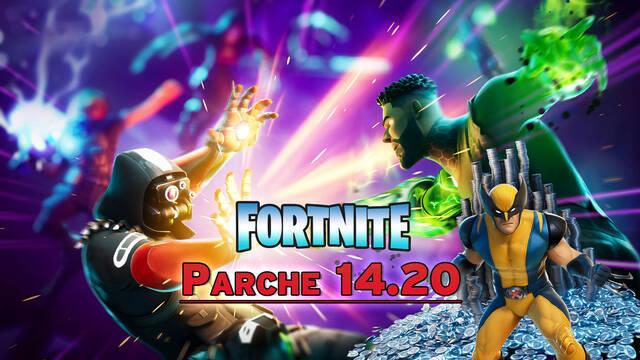 Fortnite parche 14.20: llega Wolverine, nuevo MTL de Marvel y m�s novedades