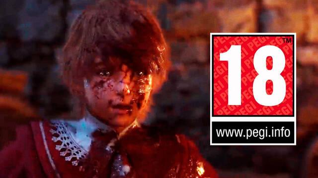 Final Fantasy 16 PEGI 18 mayores de edad PS5