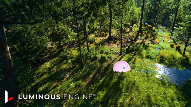 Project Athia Luminous Engine demostraci�n en v�deo del motor