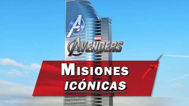 TODAS las misiones ic�nicas en Marvel's Avengers: c�mo desbloquearlas y recompensas - Marvel's Avengers