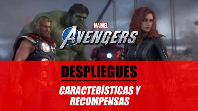 Despliegues en Marvel's Avengers: qu� son y recompensas - Marvel's Avengers
