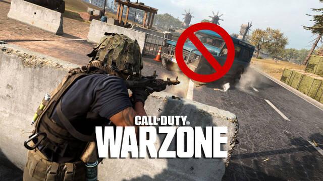 Call of Duty Warzone elimina todos los veh�culos debido a un error grave