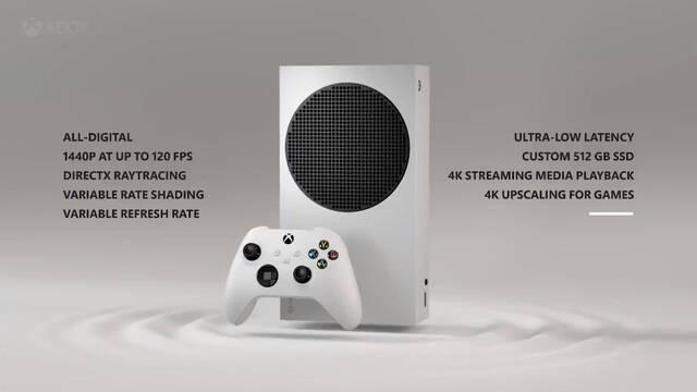 Xbox Series S Especificaciones técnicas