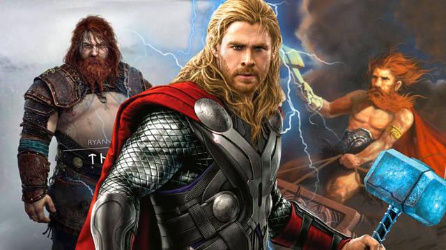 El Thor de God of War: Ragnarok es más fiel al de la mitología.