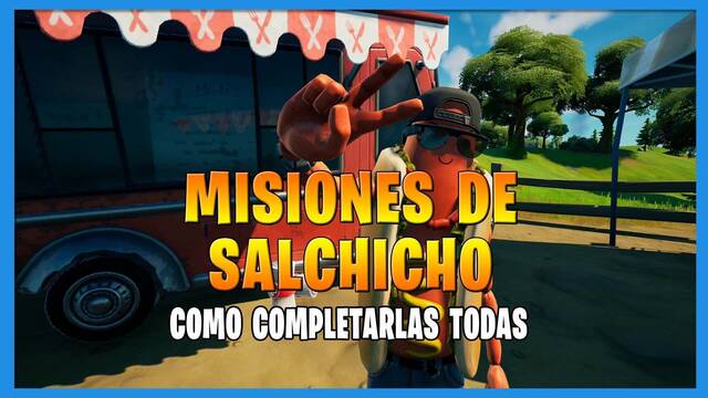 Fortnite T8: TODAS las misiones de  Salchicho y c�mo completarlas - Fortnite Battle Royale