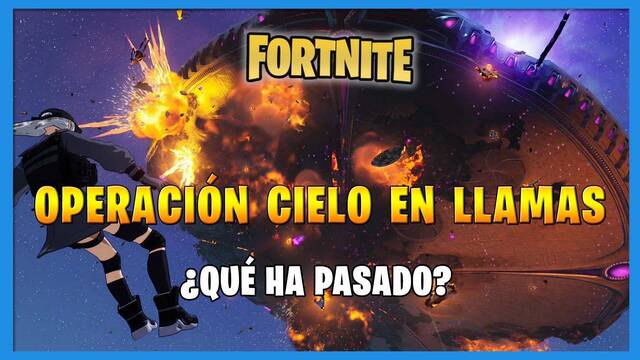 Fortnite Battle Royale - Operaci�n Cielo en llamas