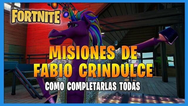Fortnite T8: TODAS las misiones de Fabio Crindulce y c�mo completarlas - Fortnite Battle Royale