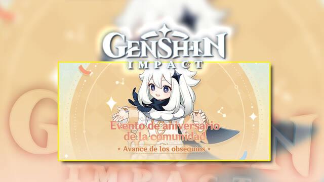 Genshin Impact - Todos los eventos y recompensas del 1er aniversario