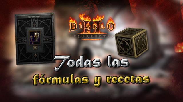Gu�a del Cubo Hor�drico en Diablo 2 Resurrected: TODAS las f�rmulas y recetas - Diablo 2: Resurrected