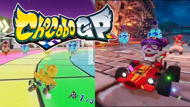 Chocobo GP se muestra en nuevos gameplays y ense�a diferentes pistas de carreras