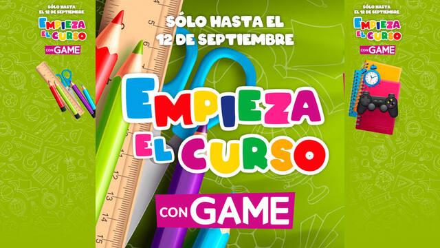 Ofertas GAME Empieza el curso