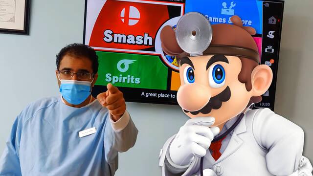Un dentista ofrece limpiezas dentales gratuitas a quienes le ganen en Super Smash Bros. Ultimate.