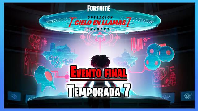 Fortnite - Evento final Temporada 7: Operaci�n Cielo en llamas