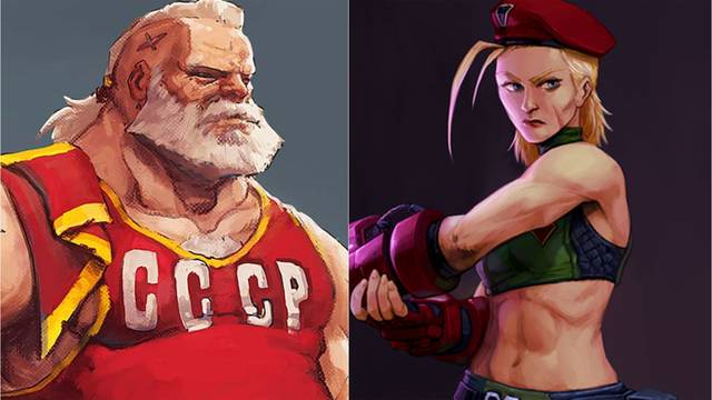 Los personajes de Street Fighter ya mayores