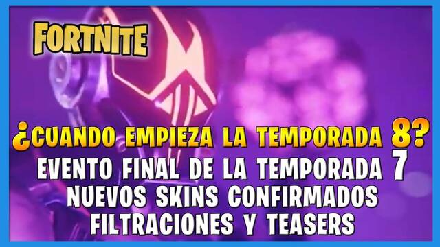 Fortnite Battle Royale - �Cu�ndo empieza la temporada 8?