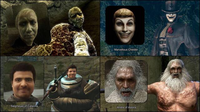 Dark Souls personajes realistas