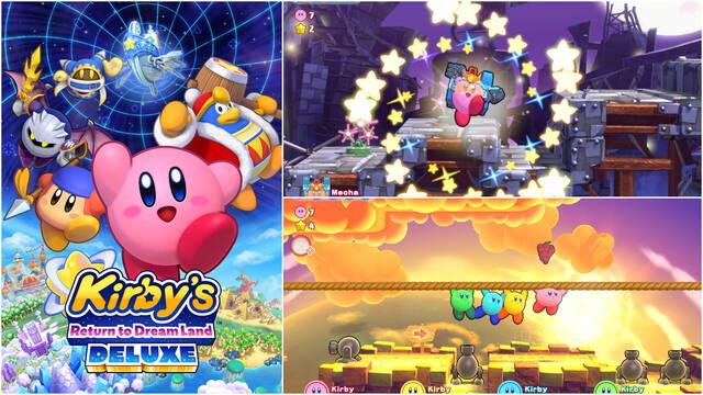 Kirby's Return to Dream Land Deluxe: Fecha de lanzamiento y tráiler