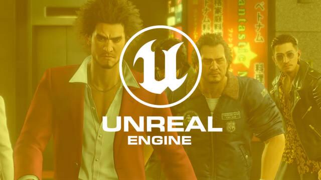 Yakuza podría utilizar Unreal Engine 5 en un futuro.