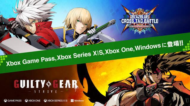 Guilty Gear: Strive y BlazBlue: Cross Tag Battle en Xbox y Xbox Game Pass