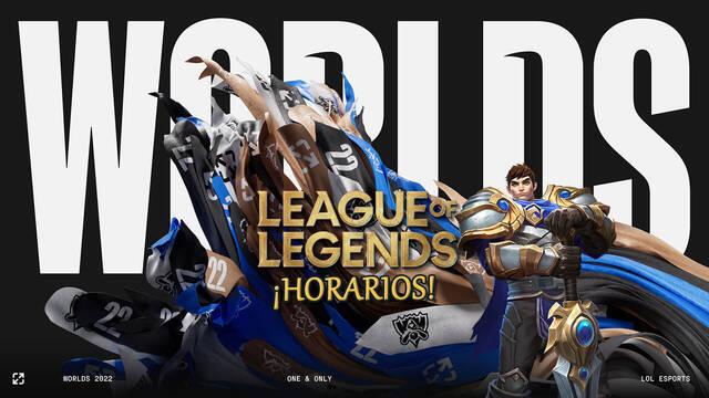 League of Legends: Horarios de Worlds 2022, c�mo ver y equipos clasificados
