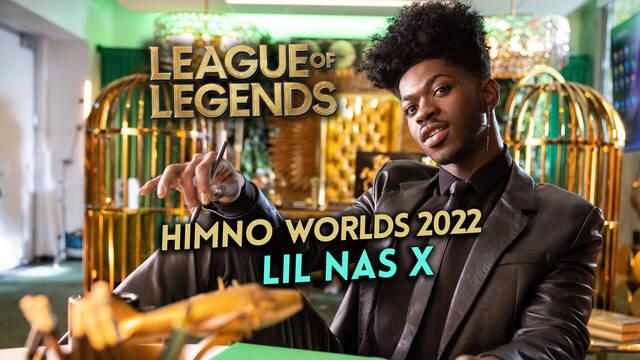 Lil Nas X se convierte en presidente de League of Legends para hacer el himno de Worlds 2022 y una nueva skin de K'Sante
