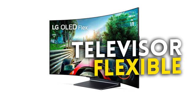 Televisor flexible LG