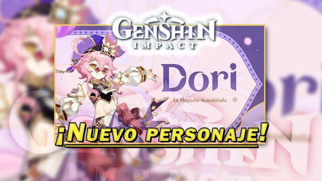 Genshin Impact presenta a Dori: Nuevo personaje, tráiler y características