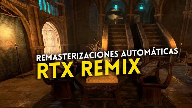 Así es RTX Remix, la herramienta para remasterizar videojuegos