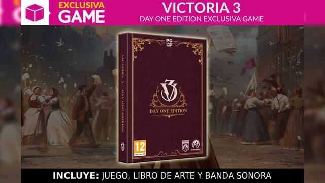 Victoria 3 Day One Edition exclusiva de GAME ya para reservar