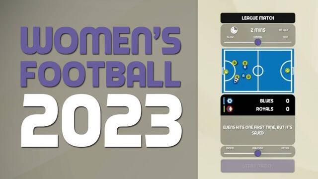 Women's Football 2023: primer juego de fútbol femenino