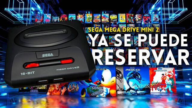 Ya puedes reservar SEGA Mega Drive Mini 2 en Europa.