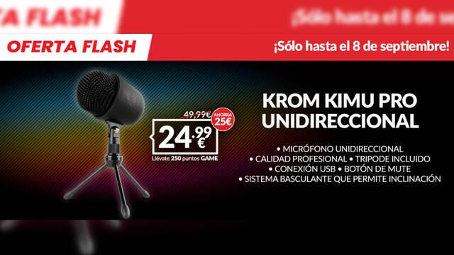 Nueva oferta flash de micr�fono en GAME