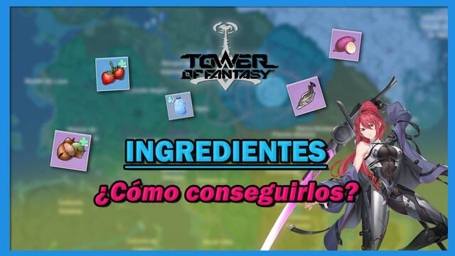Tower of Fantasy: TODOS los ingredientes, plantas y animales y cómo conseguirlos - Tower of Fantasy