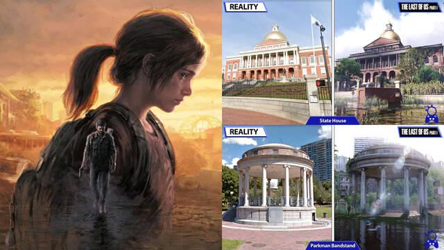 Comparan las localizaciones de The Last of Us Parte I con las del mundo real